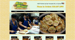 Desktop Screenshot of kwikmarketanddeli.com